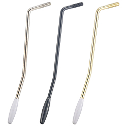 (52) Непрозрачная лаванда 3 шт. 3 цвета железо и пластик тремоло рычаг тремоло гитарный рычаг для электрогитары плоское крепление крепление на шпильку, разноцветные, 185x5~9.5 мм, 1 шт / цвет