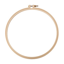 Папайя Оранжевый Пластиковые пяльцы для вышивки крестом, имитация бамбука, аксессуары для швейных инструментов, круглые, papayawhip, 280 мм, 1 шт / комплект