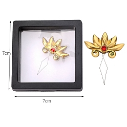 Матовый Золотой Цвет Устройство для заправки иглы для цветов, многофункциональное устройство для заправки нитей, инструмент для заправки иглы, матовый золотой цвет, 70x70x20 мм