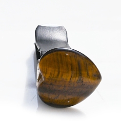 Тигровый глаз Зажимы для вентиляционных отверстий автомобиля в виде сердца тигрового глаза, симпатичная отделка салона автомобиля, 40 мм