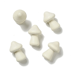 Бежевый Незавершенные деревянные витрины, поделки для детей, гриб, бежевые, 30x46 мм