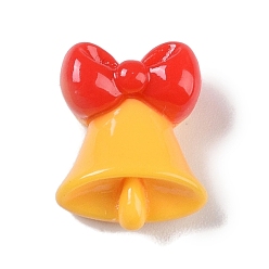 Колокол Непрозрачные кабошоны из смолы на рождественскую тематику, колокол, 13.5x10.5x6.5 мм