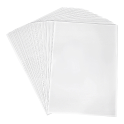 Rauch weiss Sulfatpapier, Rechteck, Rauch weiss, 420x298x0.06 mm