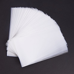 Прозрачный OPP мешки целлофана, прямоугольные, прозрачные, 12x7 см, односторонний толщина: 0.0035 mm, около 600 шт / упаковка