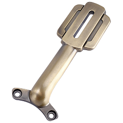 Rectangle Varilla de soporte para las aspas del ventilador de techo de aleación de zinc, Bronce antiguo, Rectángulo, 182x60x21.5 mm