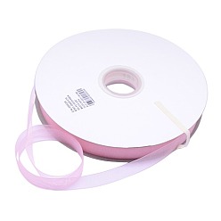 Pink Полиэстер органза лента, розовые, 1/2 дюйм (13 мм), 200 ярдов / рулон (182.88 м / рулон)