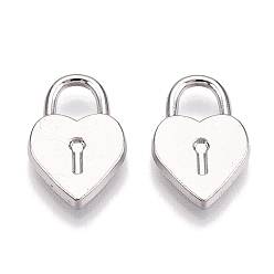 Платина Стойки подвески обшивки сплава, запирать, платина, 15.5x10x2.5 мм, отверстие : 4x4 мм