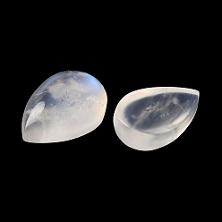 Rainbow Moonstone Кабошоны из натурального радужного лунного камня, класс АА, слеза, 18.5~21x12~14x4~7.5 мм
