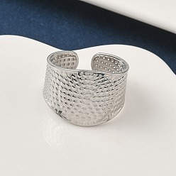 Нержавеющая Сталь Цвет 304 открытые манжеты из нержавеющей стали, цвет нержавеющей стали, 15.5 мм, регулируемый