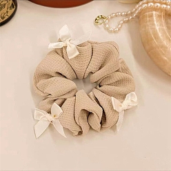 BurlyWood Cloth Hair Ties, BurlyWood, 100mm