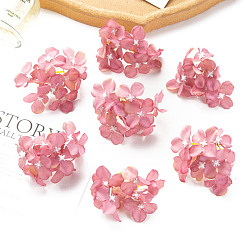 Бледно-фиолетовый Красный Цветочные украшения из ткани, искусственный цветок, для украшения свадебного дома, бледно-фиолетовый красный, 80x50 мм