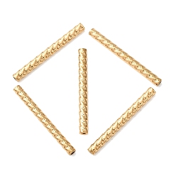 Oro 304 bolas de acero inoxidable, tubo trenzado, revestimiento de iones (ip), dorado, 21x2 mm, agujero: 0.8 mm