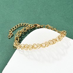 Настоящее золото 22K 304 браслеты-цепочки из нержавеющей стали для женщин, вакуумное покрытие pvd, реальный 22 k позолоченный, 7-1/8 дюйм (18.2 см)