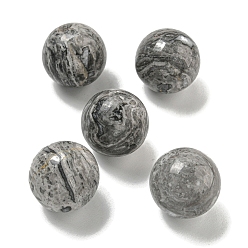 Камень Карты Натуральный камень с круглыми шарами, статуэтки, статуи для украшения рабочего стола для домашнего офиса, 20 мм