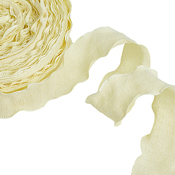 Желтый Льняная лента, для подарочной упаковки, желтые, 1 дюйм (25 мм), около 40.00 ярдов (36.58 м) / рулон