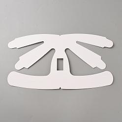 Белый Бумажная вставка для формовки бейсболок, поддержка полей шляпы, белые, 157x300x0.5 мм