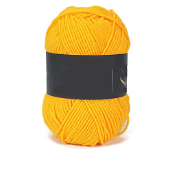 Оранжево-Красный 4 пряжа из молочного акрилового волокна для тафтинговых ковриков, пряжа амигуруми, пряжа для вязания крючком, для свитера, шапки, носков, детских одеял, оранжево-красный, 2.5 мм, около 113.74 ярдов (104 м) / моток