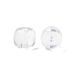 Прозрачный Прозрачные стеклянные бусины, баррель, прозрачные, 7.5x6 мм, отверстие : 1.5 мм