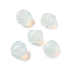 Алиса Синий Стекло имитация австрийских хрустальных бусин, рондель, граненые, Алиса Блю, 10x8 мм, отверстие : 1.6 мм