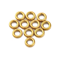 Золотой 304 нержавеющей стали связывающий кольца, круглые кольца, золотые, 4x1 мм, внутренний диаметр: 1.9 мм