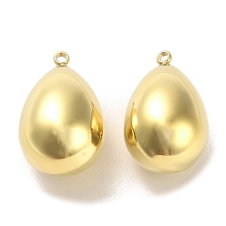 Echt 14 k vergoldet 304 Edelstahl Anhänger, Träne Reize, echt 14 k vergoldet, 25x15 mm, Bohrung: 1.8 mm