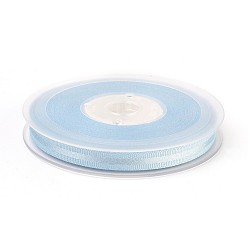 Light cyan Polyester Ripsband, light cyan, 3/8 Zoll (9 mm), 100 Yards / Rolle (91.44 m / Rolle)