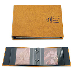 Перу Прямоугольный бумажный альбом для скрапбукинга, самодельный фотоальбом, фотоальбом воспоминаний, для свадебного семейного путешествия на выпускной, Перу, 171x228x37 мм