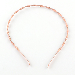 Andere Farbe Eisen Haar-Accessoire Zubehör, Haarband Zubehör, Rotguss Farbe, 120 mm
