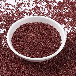 (RR4469) Duracoat Dyed Opaque Jujube MIYUKI Round Rocailles Beads, Japanese Seed Beads, 15/0, (RR4469) Duracoat Dyed Opaque Jujube, 1.5mm, Hole: 0.7mm, about 250000pcs/pound