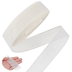 (404) Непрозрачное AB Кислое яблоко Химическое волокно, импортное, рыбья кость, закрученный край, аксессуары для одежды, цветочный белый, 1-1/4 дюйм (31 мм)