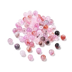 Круглые Прозрачные акриловые бусины, круглые, 7.5x7 мм, отверстие : 1.8 мм, Около 384 шт / 100 г