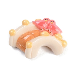 Arch Парк тема мультфильм смоляные кабошоны, арка, 20x29x10 мм