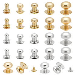 Platinum & Light Gold 80 наборы 10 стильные ручки для ящиков шкатулок для драгоценностей из цинкового сплава, ручки шкафа, заклепки для сосков для чехла для телефона своими руками, платина и светлое золото, 8~12.5x7~12.5 мм, 8 наборы / стиль