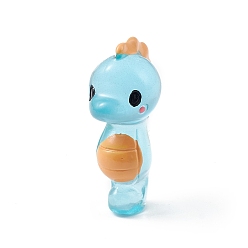 Sea Horse Светящаяся смола морские животные дисплей украшения, светится в темноте, микро пейзаж украшение аквариума, морской конек, 30x12x17 мм