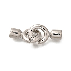 Платина Крючки и S замочки-крючки, латунь , без кадмия и без свинца, долговечный, стойки покрытие, колонка, платина, 12 мм