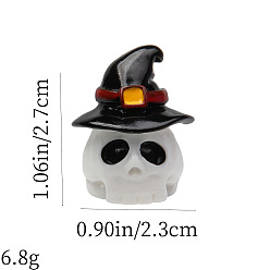 Тыква Хэллоуин скульптура из смолы украшения дисплея, для домашнего офисного стола, тыква, 27x23 мм