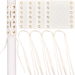 (404) Непрозрачное AB Кислое яблоко Чехлы на руль шоссейного велосипеда из искусственной кожи, мягкие резиновые противоскользящие аксессуары для велосипедов, ручка фиксатор ручки, со шнуром, цветочный белый, 110x115x2.5 мм, отверстие : 5.5 мм