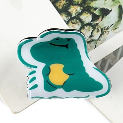 Dinosaur PVC Claw Hair Clips, Dinosaur, 48x35mm