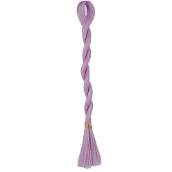 Сливовый Волосы парика куклы волокна высокой температуры, для девочек своими руками bjd makings аксессуары, слива, 800 мм