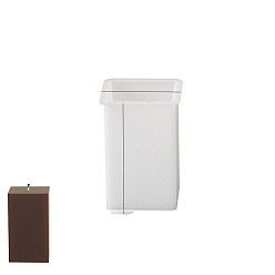 Cube Силиконовые формы, формы для свечей, формы для литья гипсовой смолы, белые, кубические, 50x72 мм