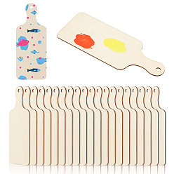 Цвет Древесины Разделочная доска из самшита, деревянная разделочная доска для декора домашней кухни, прямоугольные, деревесиные, 230x88x2.5 мм