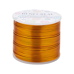 Coral Matte Round Aluminum Wire, Coral, 17 Gauge, 1.2mm, 116m/roll