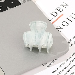 Ligamaza Pinzas para el cabello con garra acrílica para mujer, mielada, 30x30x30 mm