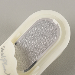 Белый Овальная точилка для карандашей, блок для художественного эскиза, рисования карандашом, карандашная шлифовальная машина, точилка для карандашей для рисования, белые, 9.8x4.6x4.6 см