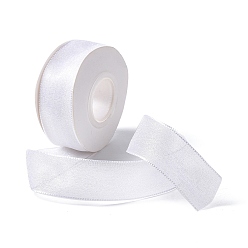 Blanco 10 yardas de cinta de gasa de poliéster, para la fabricación de la joyería diy, blanco, 1 - pulgada (25.5 mm)