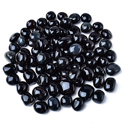 Обсидиан Натуральный обсидиан имитация гальки орнамент, для аквариума, пруд, карликовое дерево, сад, путь, бассейн, 20~30 мм