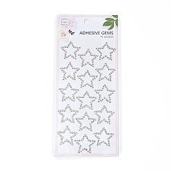 Clear Acrylic 3D Stickers, for DIY Scrapbooking and Craft Decoration, Clear, 230x105mm
