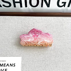 Goddess Заколки для волос в форме когтей из ацетата целлюлозы, аксессуары для волос для женщин и девочек, богиня, 42x85 мм