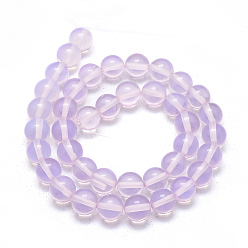 Opalite Opalite Beads Strands, Round, 9.5~10mm, Hole: 1mm, about 40pcs/strand, 15.16 inch(38.5cm)