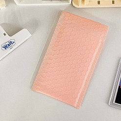 Pink Пакеты из полиэтиленовой пленки, пузырчатая почтовая программа, мягкие конверты, прямоугольные, розовые, 19x11 см